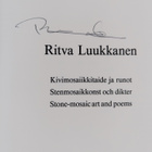Ritva Luukkanen : Kirposi kivi ja sana helisi : kivimosai... - pikkukuva 3