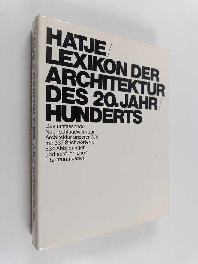 Hatje-Lexikon der Architektur des 20. Jahrhunderts