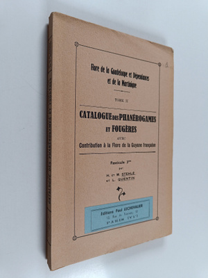 L. Quentin ym. : flore de la guadeloupe et dependances et...