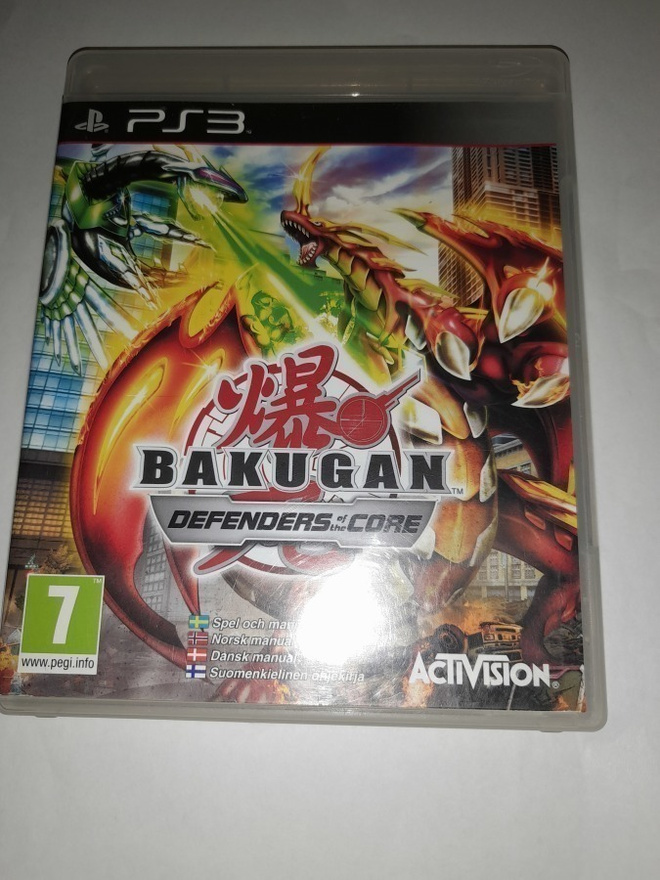 PS3 Bakugan Defenders of the Core videopeli