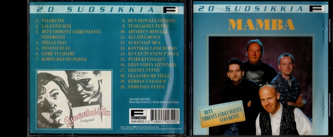 Mamba Mitä yhdestä särkyneestä sydämestä cd