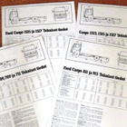 1982 Ford Cargo kuorma-auto esite - 4 kpl - KUIN UUSI - pikkukuva 2