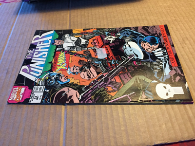 MARVEL THE PUNISHER 33/1990 HYVÄ