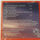 Ilari • Never Lose That Smile CDr-EP - pikkukuva 2