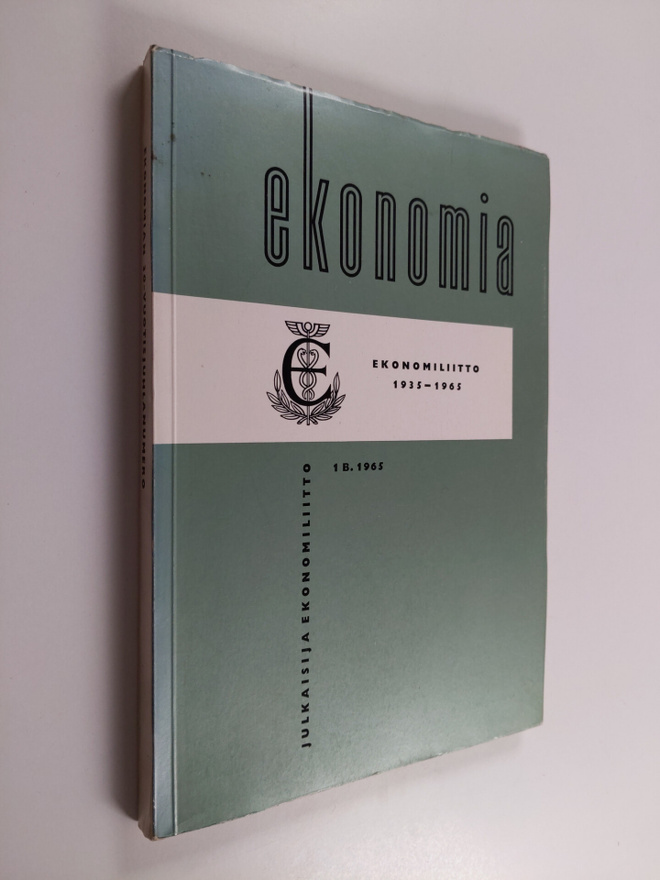 Jaakko (toim.) Bergqvist : Ekonomia : Ekonomiliitto 1935-...