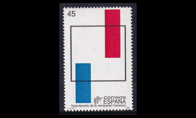 Espanja 2869 ** Ranskan vallankumous 200v (1989)