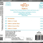 Jean Sibelius : Kullervo - Naxos CD - pikkukuva 2