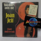 JOANN JETT - YOU DONT OWN ME / I LOVE ROCK N ROLL EX-/EX- 7" - pikkukuva 1