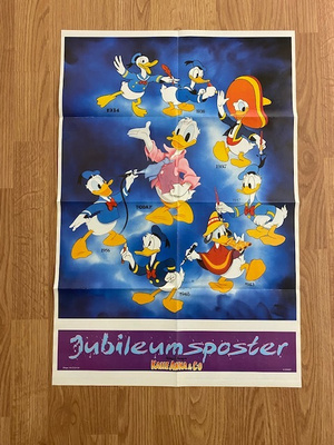 Kalle Anka Jubileums / Silly Symphony Poster