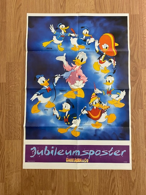 Kalle Anka Jubileums / Silly Symphony Poster