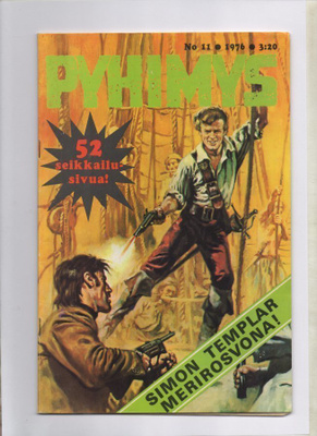PYHIMYS n:o 11 1976 SIMON TEMPLAR MERIROSVONA.