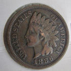 USA 1 cent 1886 HYVÄ - pikkukuva 1