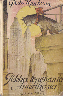 Gösta Knutson: Pekka Töpöhäntä Amerikassa (sid.2p 1949)