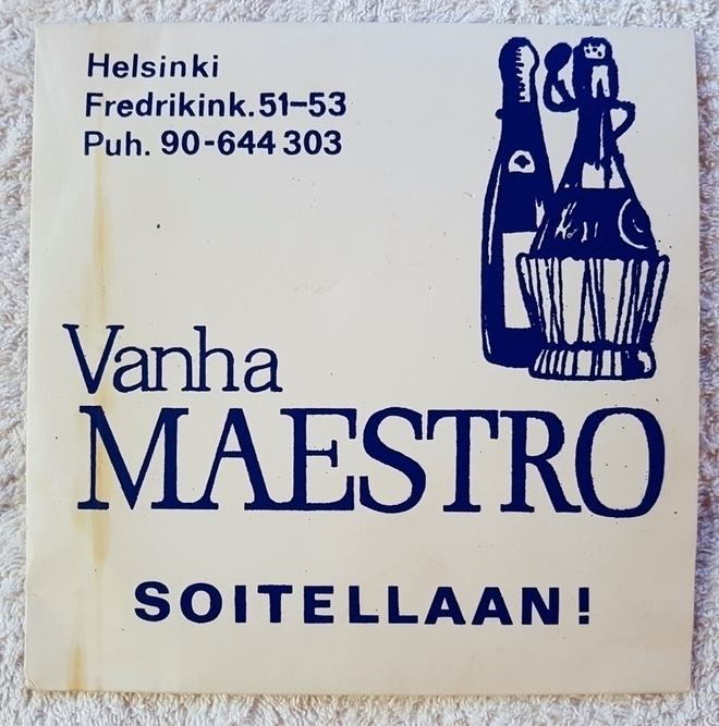 Lasse Kuusela - Vanha Maestro/ Kultainen Nuoruus 7" single