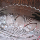 IITTALA vanha lasinen tarjoilulautanen halk. 25 cm - pikkukuva 3