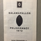 Salamapallo Pelisäännöt 1972 - pikkukuva 1
