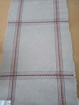 Beige punaruskea kaitaliina 71*34cm