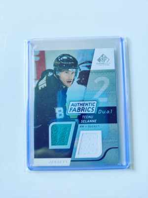Teemu Selänne 08-09 SP Game-Used Authentic Fabrics