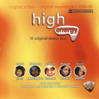 High Energy Volume One (CD) MINT!! Carol Jiani Evelyn Thomas