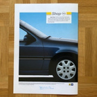 Esite Opel Vectra A korin muotoiluosat noin 1989-1990 - pikkukuva 5
