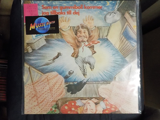 M.A. NUMMINEN... - SOM EN GUMMIBOLL KOMMER JAG... VG++/E+ LP