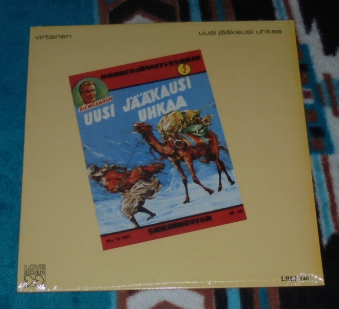 VIRTANEN ~ Uusi Jääkausi Uhkaa ~ LP kelmussa *UUSI*