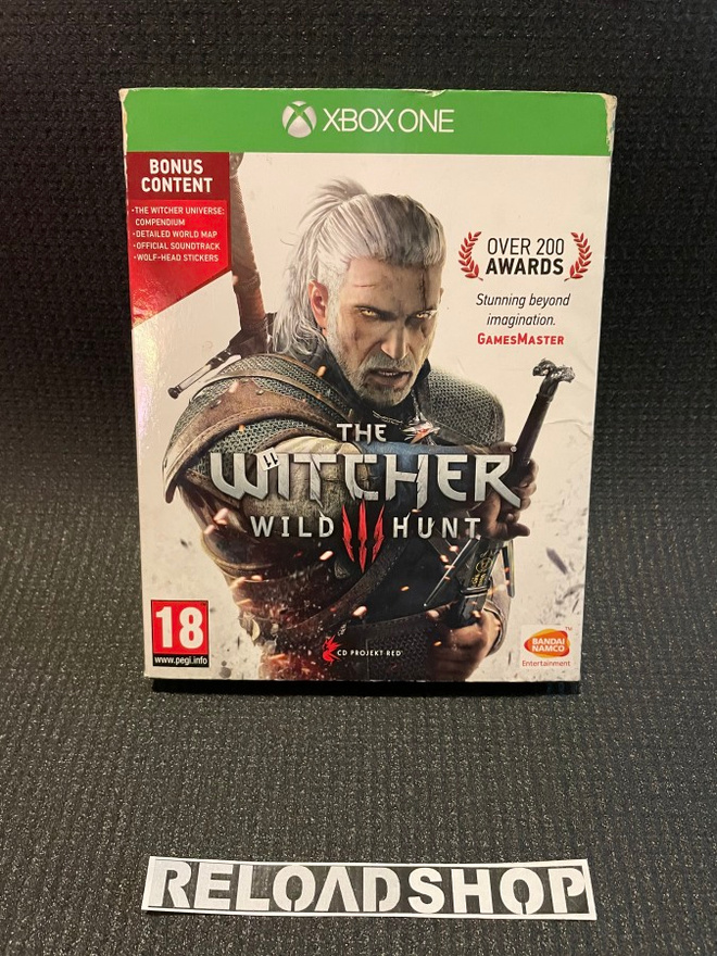 The Witcher 3 Wild Hunt + SoundTrack + Sleeve XBOX ONE