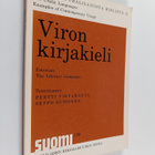 Näytteitä uralilaisista kielistä 2 : Viron kirjakieli = T... - pikkukuva 1
