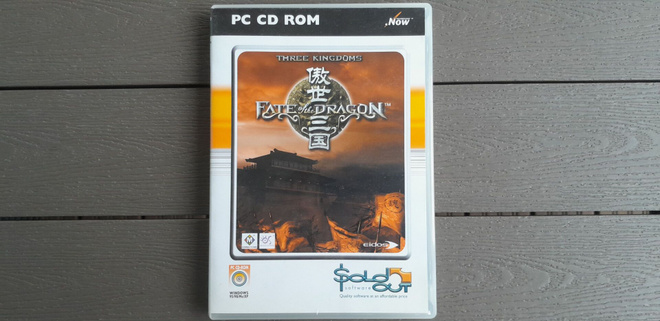 PC CD: Three Kingdoms: Fate Of The Dragon peli (2000)