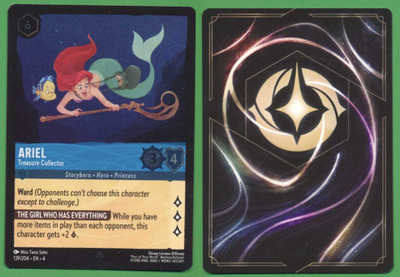 Lorcana Ariel - Treasure Collector foil