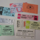 Pääsylippu tosi monta about 80-90 luku, ruisrock -75 - pikkukuva 2