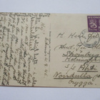 1946 Tammisaari kortti Hkiin ja edell s/s Ahdilla Sipooseen - pikkukuva 1