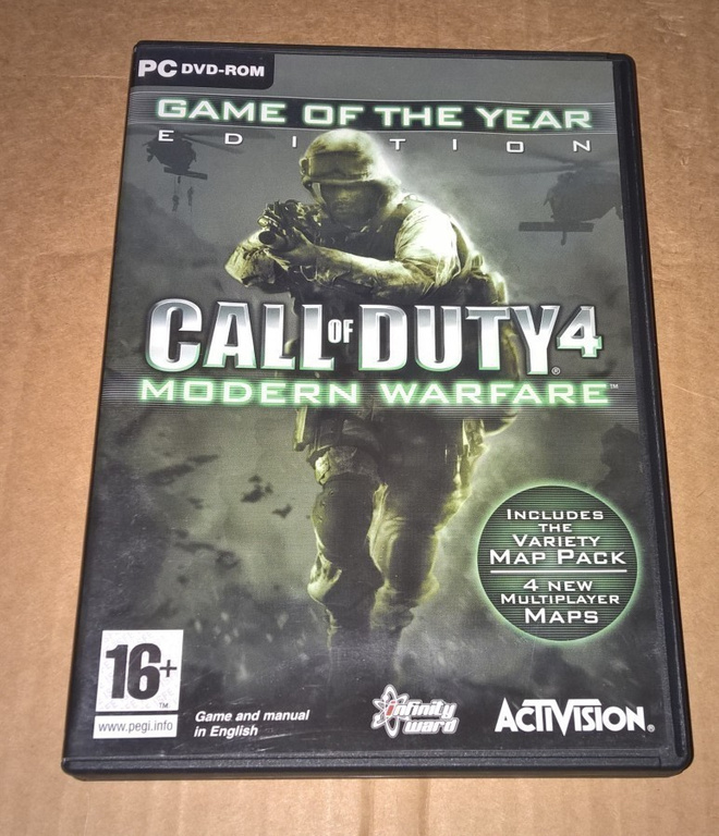 CALL OF DUTY 4 MODERN WARFARE PC PELI