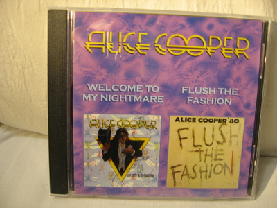 Alice Cooper: Welcome To My Nightmare/Flush The Fashion CD.