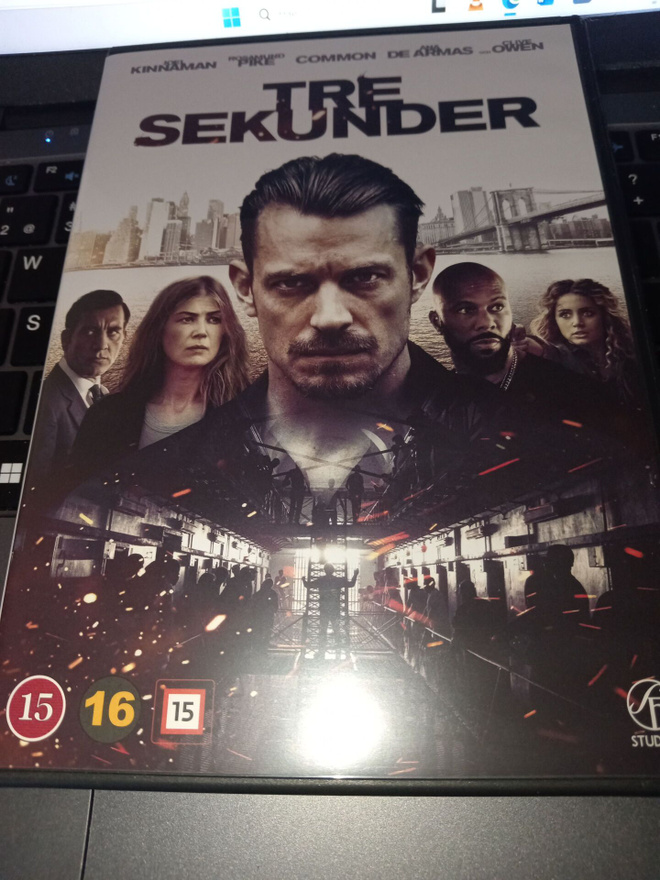 DVD KOLME SEKUNTIA