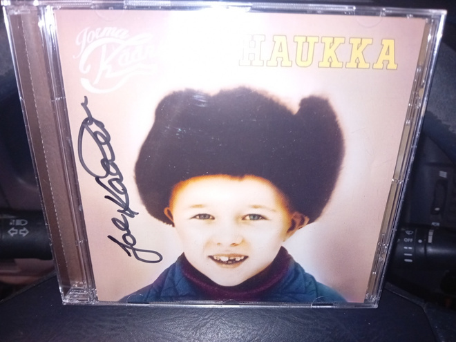 CD Jorma Kääriäinen  : Haukka ( SIGNED  ) SIS POSTIKULU