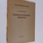 Ernst Nevanlinna : Osakeyhtiöiden verotus - pikkukuva 1