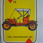 Vanhat autot pelikortIt: OPEL DOKTORWAGEN 1909 - pikkukuva 1