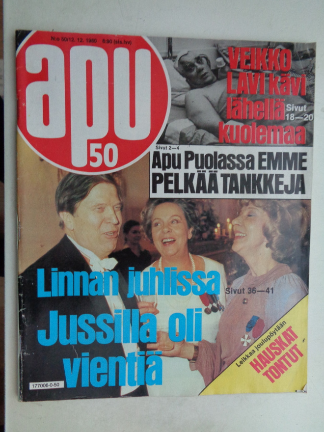 Apu lehti Nro 50/1980 (25.2)