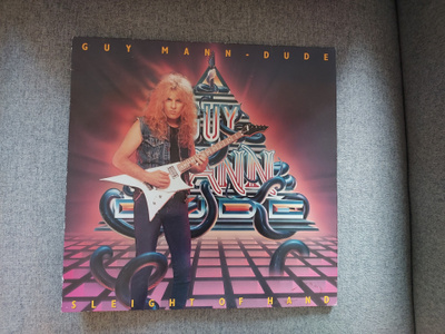Guy Mann-Dude - Sleight of hand LP (1989)