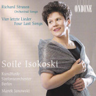 Soile Isokoski; Richard Strauss - Orchestral Songs (CD) - pikkukuva 1