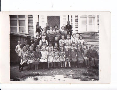 VANHA Valokuva Kortesmaa Seinäjoki 1942 Postikorttikoko