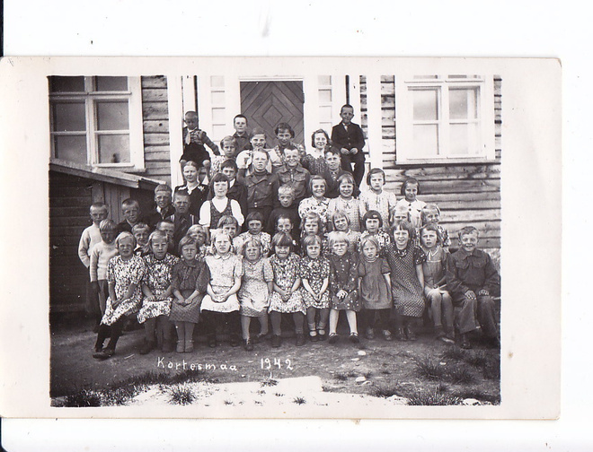 VANHA Valokuva Kortesmaa Seinäjoki 1942 Postikorttikoko