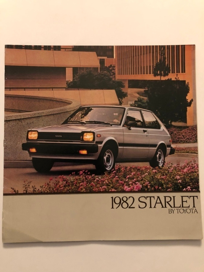 Myyntiesite - Toyota Starlet - 9/1981