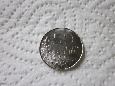 50 penniä, UNC, v. 1992