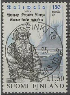 1985 1,50 mk Kalevala loisto