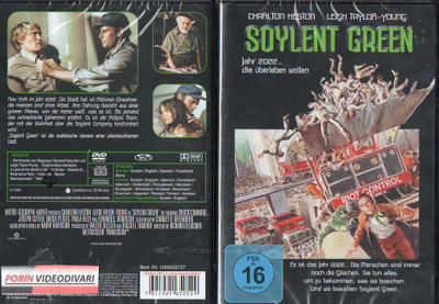 Soylent Green	(59 104)	UUSI	-DE-	DVD			charlton heston	1973