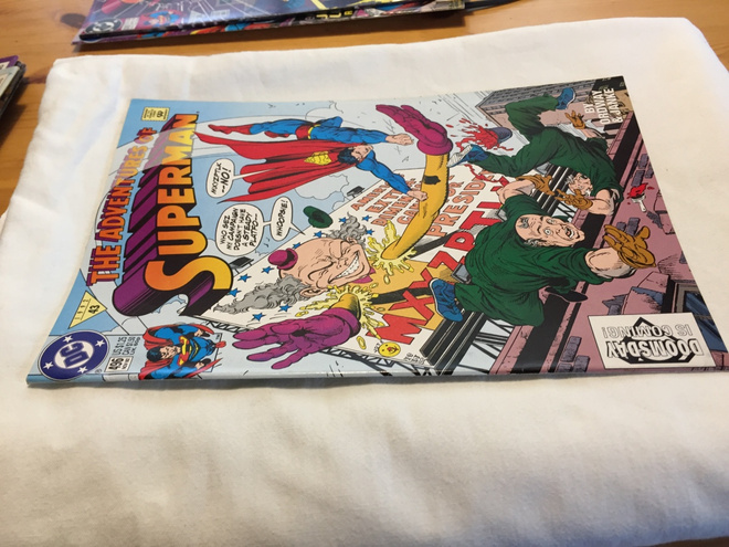 DC THE ADVENTURES OF SUPERMAN 496/1992 HYVÄ