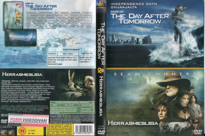 Day After Tomorrow / Herrasmiesliiga	(42 927)	k	-FI-	DVD		(2