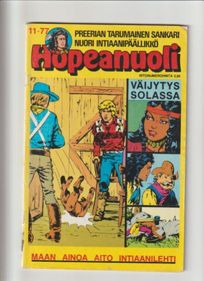 Hopeanuoli 11/1977 - Väijytys Solassa